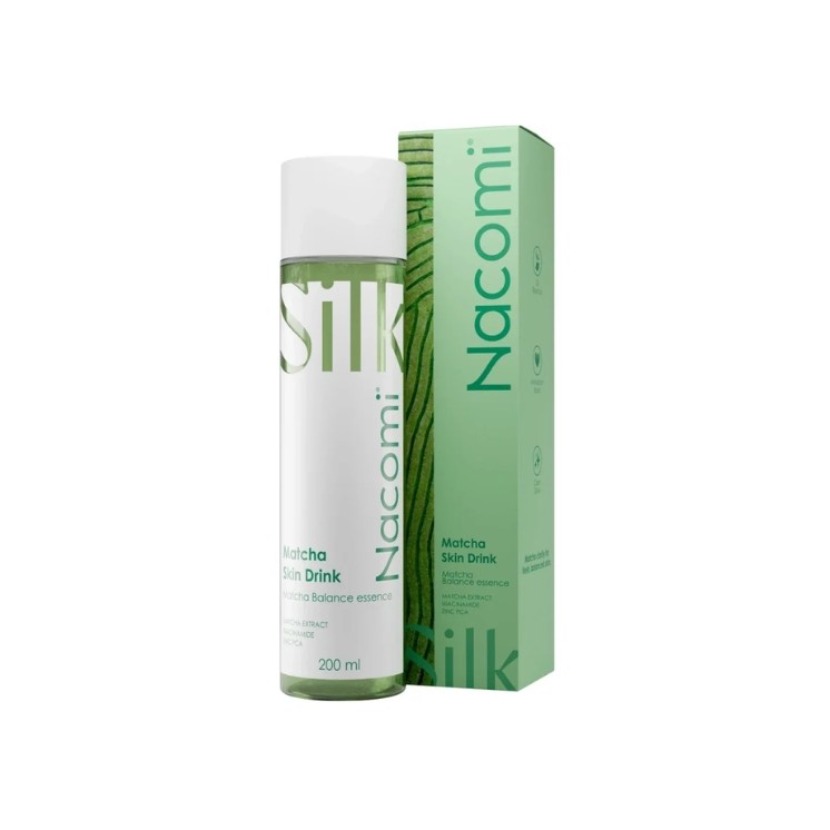 Nacomi Matcha Skin Drink Esencja do twarzy na niedoskonałości 200 ml