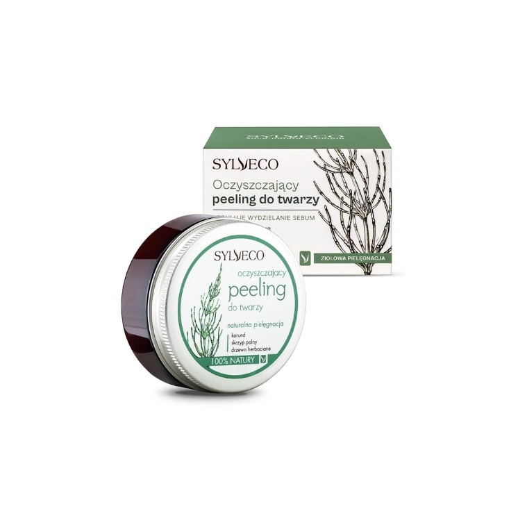 Peeling nettoyant visage Sylveco 85 g