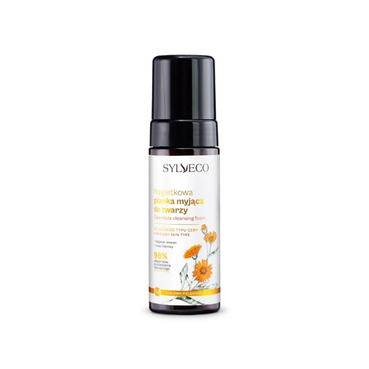 Mousse nettoyante visage au calendula Sylveco 150 ml