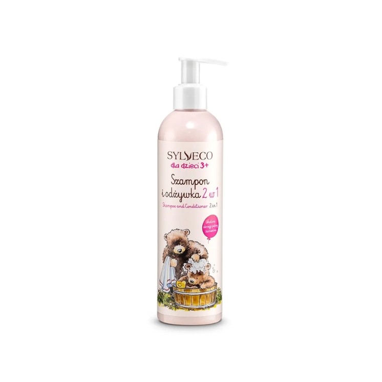 Sylveco pour enfants 3+ Shampooing et après-shampooing 2 en 1 300 ml