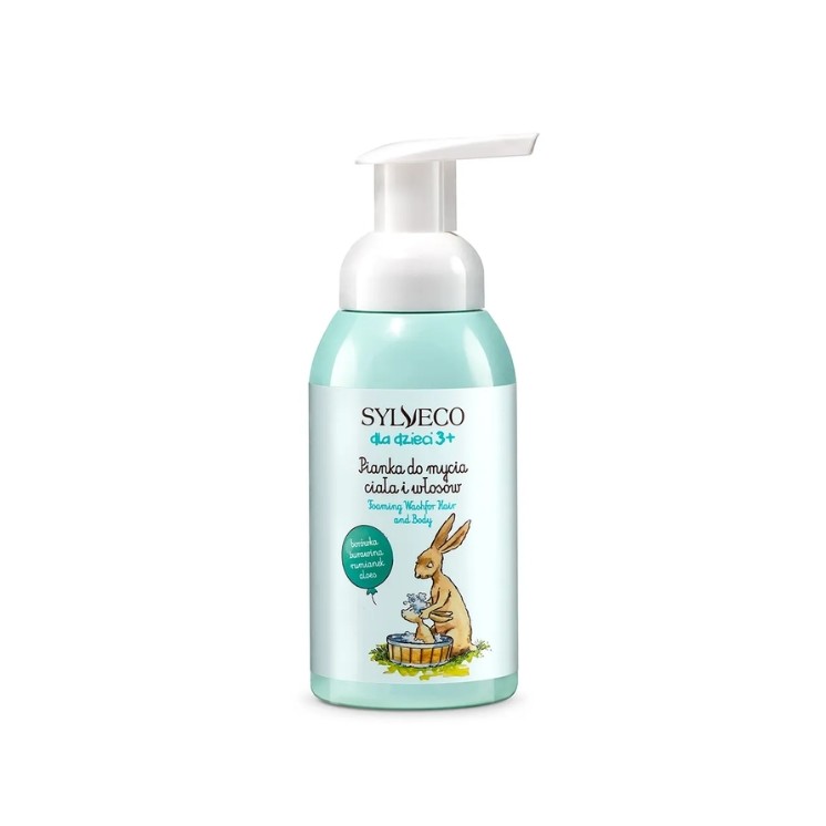 Sylveco for Children 3+ Hair and Body Washing Foam 290 ml