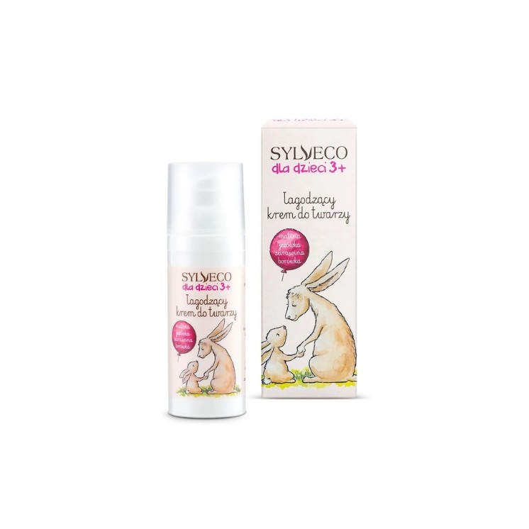 Crème apaisante visage Sylveco pour enfants 3+ 50 ml