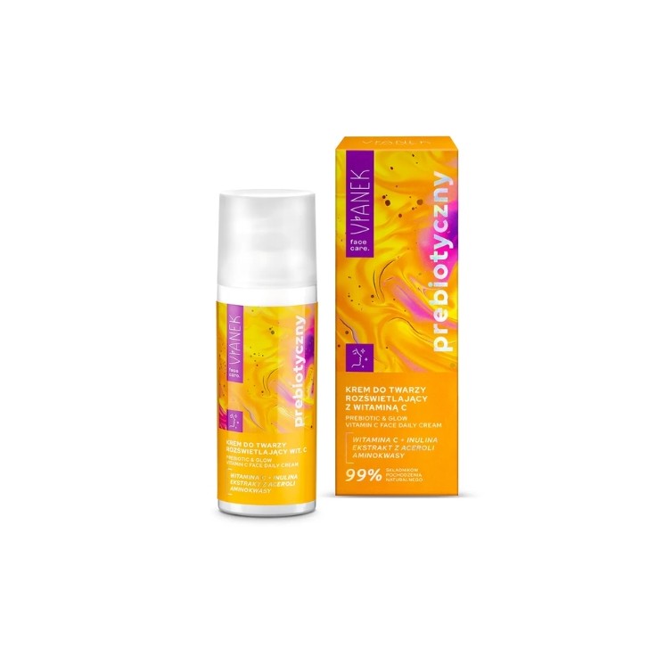 Vianek prebiotic Brightening Face Cream with Vitamin C 50 ml