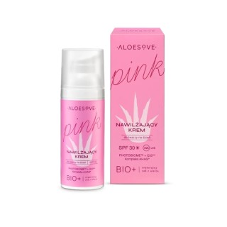 Зволожувальний денний крем для обличчя Aloesove Pink SPF30 50 мл