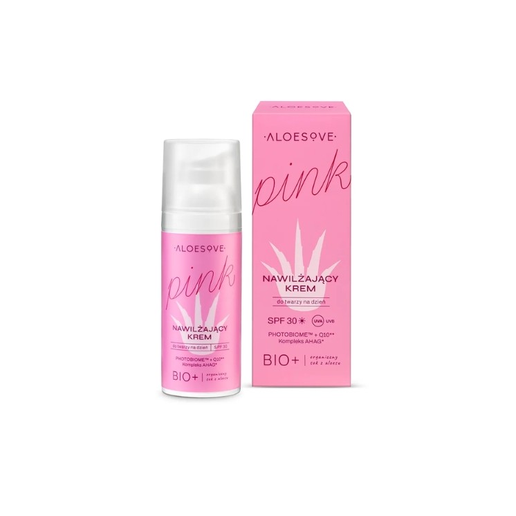 Aloë Sove Pink hydraterende dagcrème voor het gezicht SPF30 50 ml