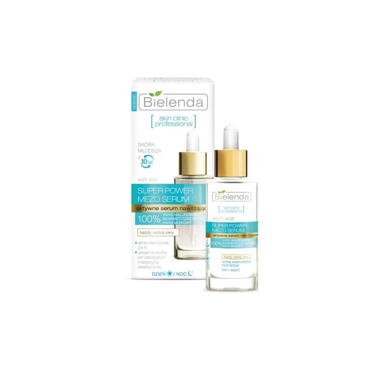 Bielenda Skin Clinic Professional Aktives Anti-age Feuchtigkeitsserum 30 ml