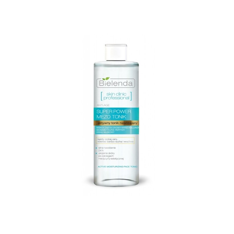 Lotion tonique hydratante Professional Bielenda Skin Clinic 200 ml