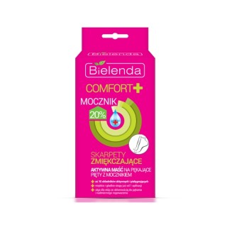 Bielenda Comfort Softening Socks Active Cracked Heel Ointment with 20% Urea 2 pieces