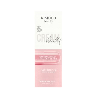 Зволожувальний та розгладжуючий денний крем для обличчя Kimoco Beauty Cream Orchid SPF50 70 г