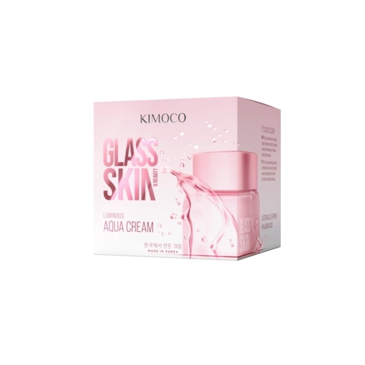 Crème visage multifonctionnelle éclaircissante et nourrissante Kimoco Glass Skin 50 ml
