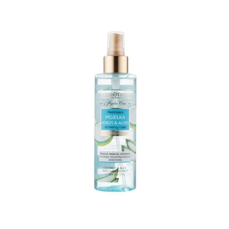 Bielenda Hydra Care Moisturizing Facial Mist kokos and Aloe 200 ml