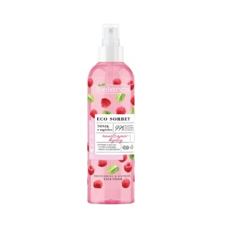 Bielenda ECO SORBET Tonik w mgiełce nawilżająco-kojący Malina 200 ml