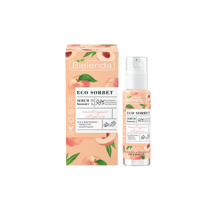 Bielenda ECO SORBET Hydraterend booster Perzik 30ml