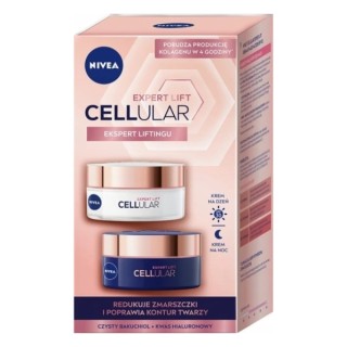 Nivea Cellular Expert Lift Anti-Aging Cadeauset: Dagcrème SP30 50ml + Nachtcrème 50ml