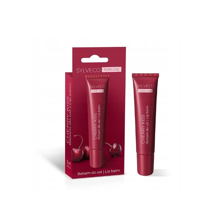 Baume à lèvres hydratant et protecteur Sylveco Pure Line Cherry Kiss 15 ml