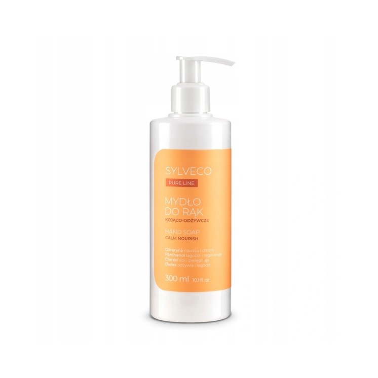 Sylveco Pure Line Mydło do rąk kojąco-odżywcze 300 ml