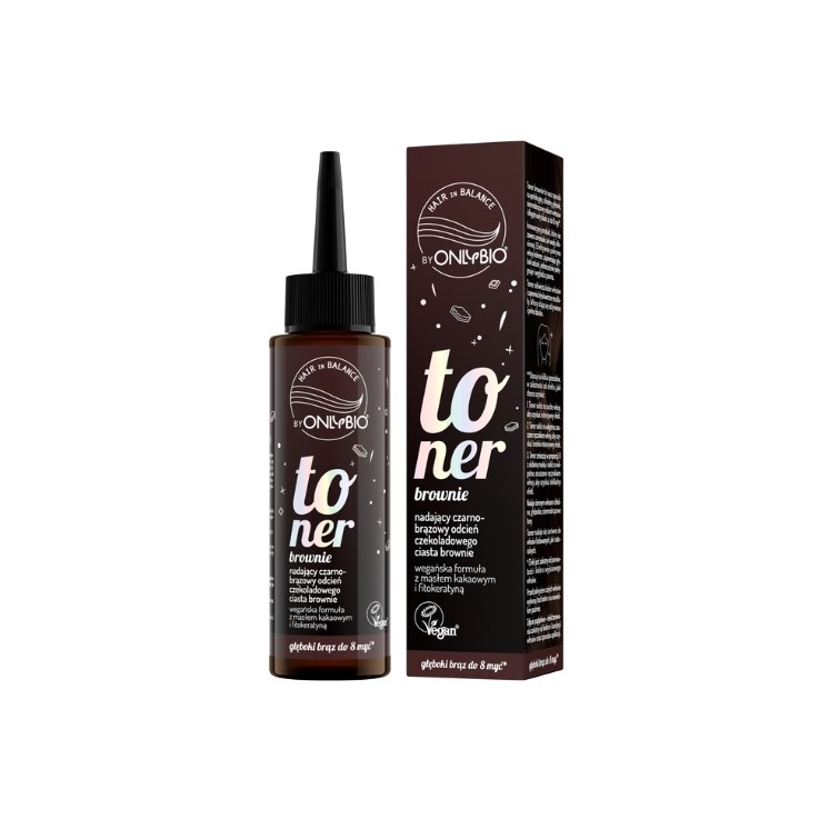 OnlyBio Hair in Balance Toner do włosów Brownie 100 ml