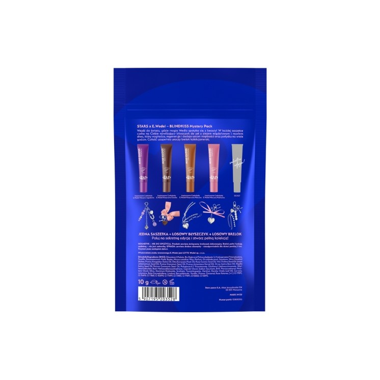 Stars from the Stars x E.Wedel BlindKiss Gloss à lèvres 10 g + Porte-clés