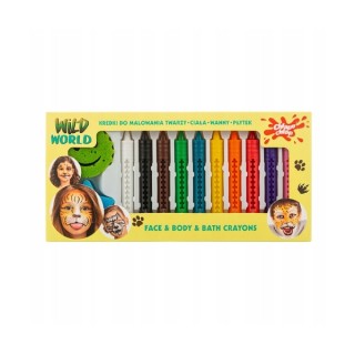 Crayons de maquillage Chlapu Chlap Wild World, 10 pièces