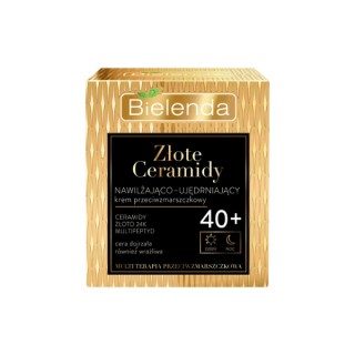 Bielenda ZŁOTE CERAMIDY Moisturizing and firming face cream 40+ 50 ml