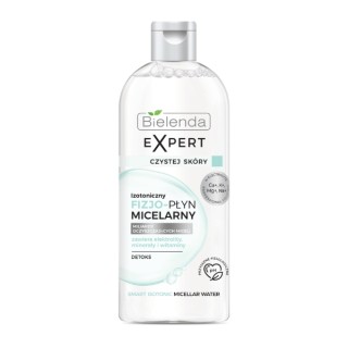 Фізіо-міцелярна рідина Bielenda Clean Skin Expert Detox ізотонічна 400 мл