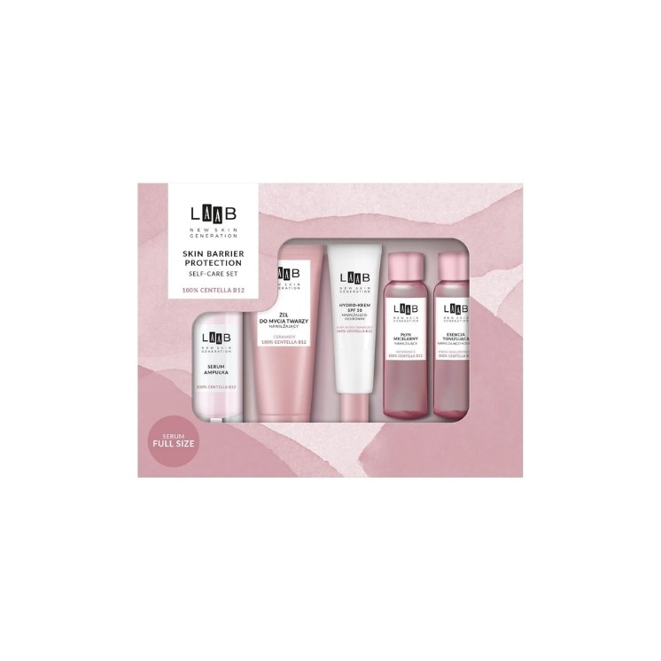 Coffret Noël AA LAAB Centella B12 : Sérum-ampoule + Gel nettoyant visage