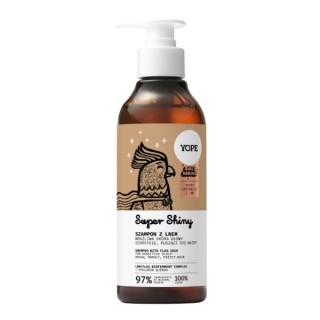 YOPE Daily Heros Super Shiny Haarschampoo met lijnzaad 300 ml
