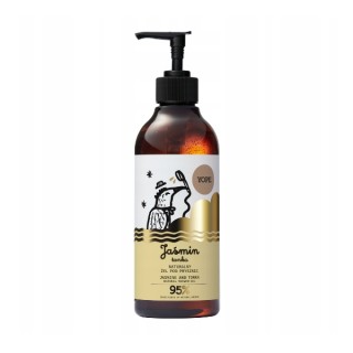 Gel douche naturel au jasmin et à la fève tonka YOPE 400 ml
