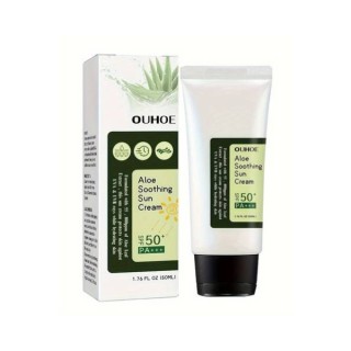 Crème apaisante pour le visage à l'aloe vera SPF50 50 ml