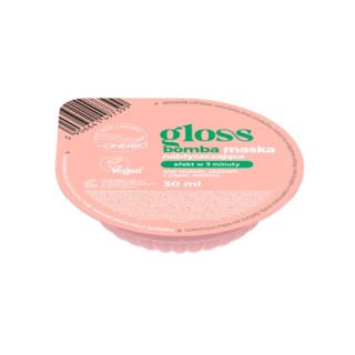 Маска для блиску волосся ONLYBIO Hair in Balance Gloss Bomba 30 мл