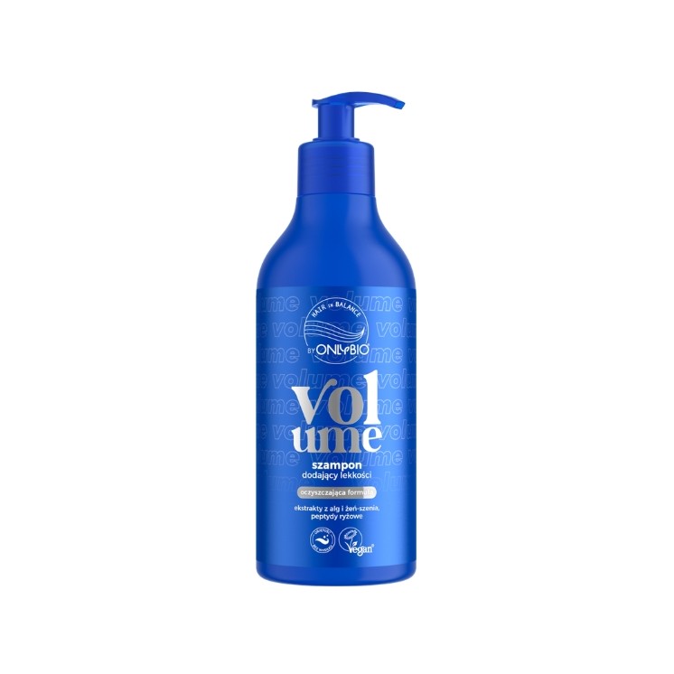 ONLYBIO Hair in Balance Volumen-Aufhellungsshampoo 400 ml
