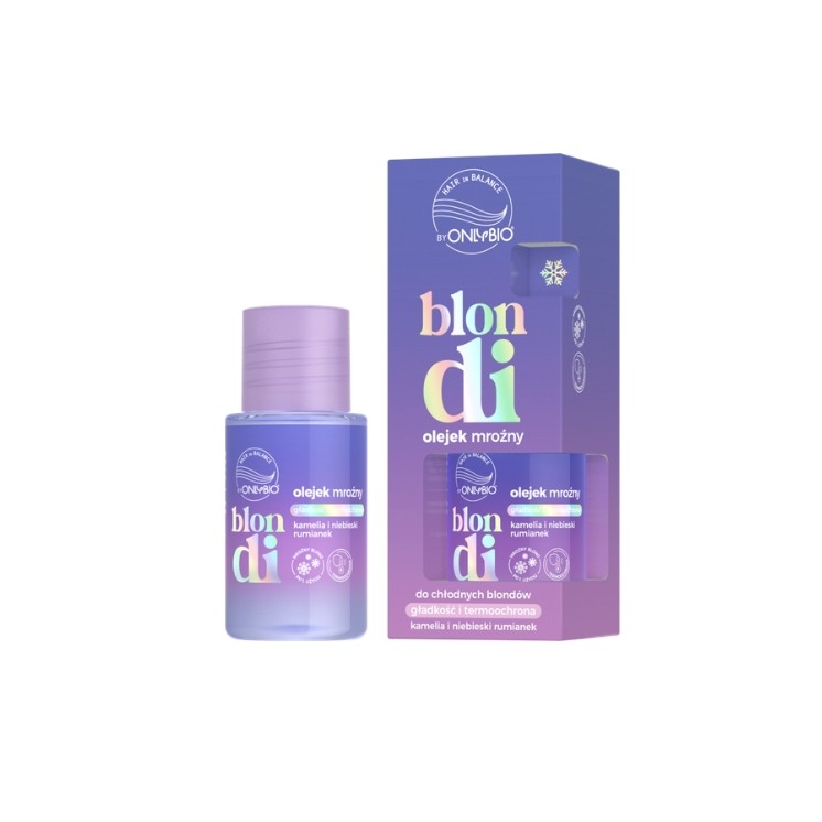 ONLYBIO Hair in Balance Blondi Frosty Haaröl für kühle blond 20 ml
