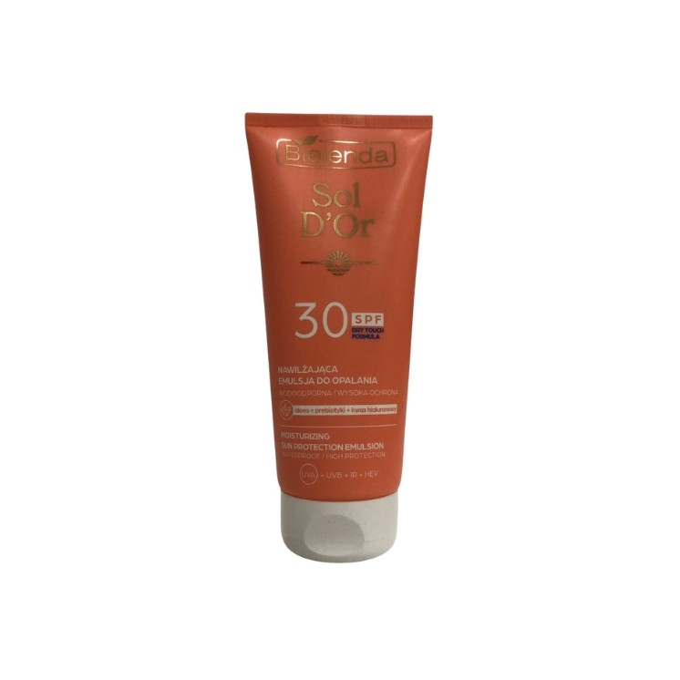 Bielenda Sol D'OR Moisturizing Sunscreen Lotion SPF30 200 ml