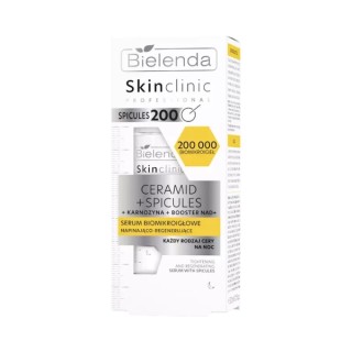 Сироватка для зміцнення та регенерації шкіри Bielenda Skin Clinic Professional Ceramides 200 Spicules Biomicroneedle 30 мл
