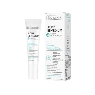 Цинкова паста Bielenda від акне, що запобігає недолікам, 15 г