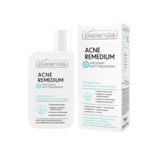 Bielenda Acne Remedium Crème Ultra-Légère Hydratante et Normalisante 50 ml