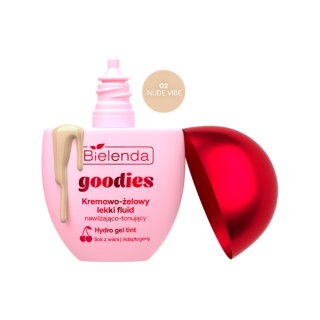 Bielenda Goodies Gel Crème Fluide Hydratant et Teintant Léger /02/ Nude Vibe