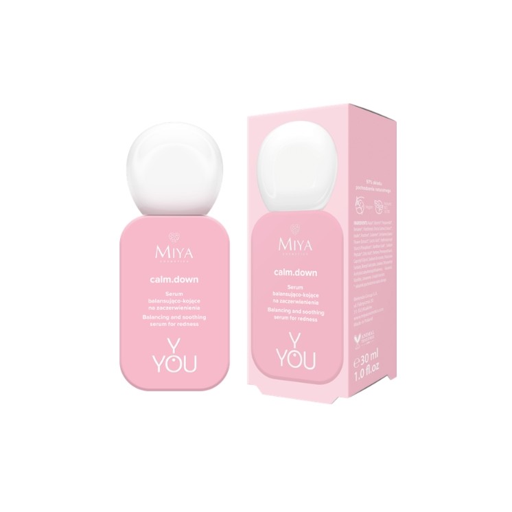 Miya Cosmetics calm.down balansujaco-łagodzące Serum na zaczerwienienia 30 ml