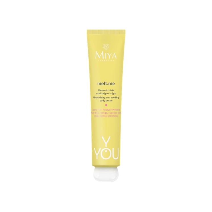 Miya Cosmetics Y.YOU melt.me hydraterende en verzachtende bodybutter met prebiotica 175 ml