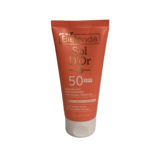 Захисний крем для обличчя Bielenda Sol D'OR SPF50 для сухої та чутливої шкіри 50 мл
