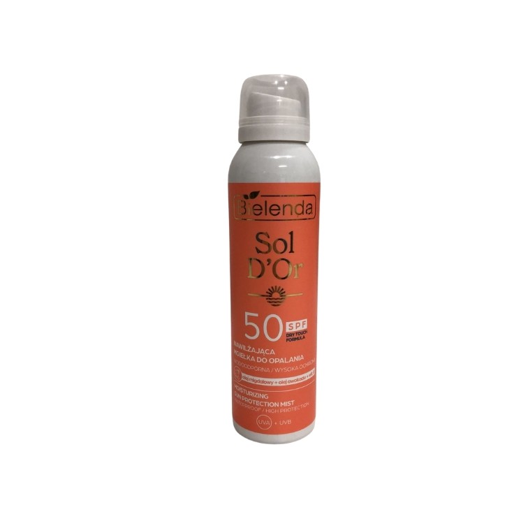 Bielenda Sol D'OR Feuchtigkeitsspendendes Sonnenschutzspray LSF SPF50 100 ml