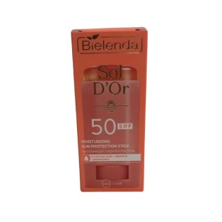 Зволожувальний сонцезахисний стік Bielenda Sol D'OR SPF50 18 г