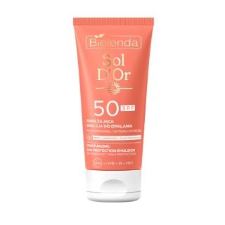 Bielenda Sol D'OR Feuchtigkeitsspendende Sonnenschutzlotion SPF50 150 ml