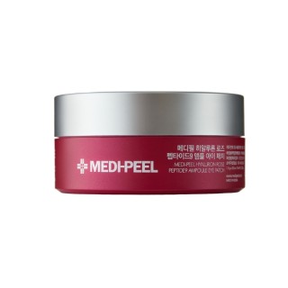 Патчі для очей Medi-Peel Hyaluron Rose Peptide Eye Patch з екстрактом троянди та пептидами, 60 штук