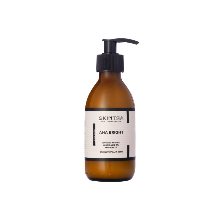 Лосьйон для тіла SkinTra AHA Bright з AHA-кислотами 9% 200 мл