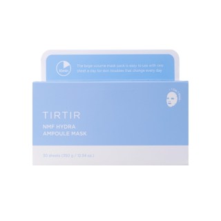 TIRTIR NMF Hydra Ampoule Mask Set van 30 hydraterende gezichtsmaskers 350 g