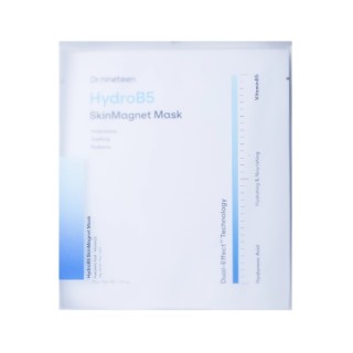 Dr.nineteen Hydro B5 Skin Magnet Mask Set mit 4 feuchtigkeitsspendenden Hydrogelmasken 34 g