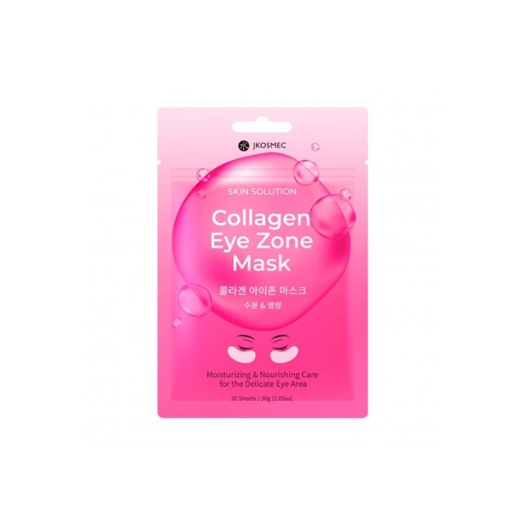 Jkosmec Skin Solution Collagen Eye Zone Mask kolagenowe Płatki pod oczy 30 sztuk