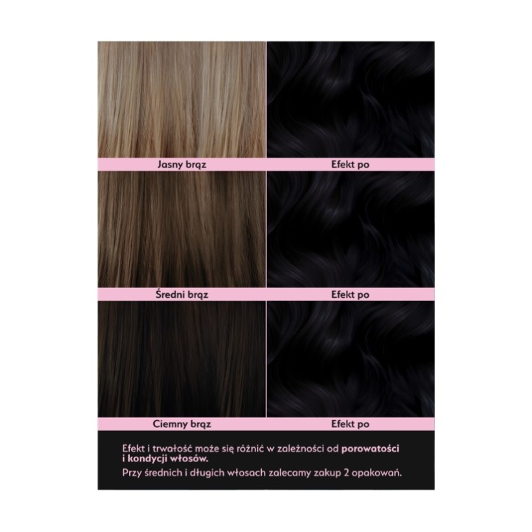 Teinture capillaire Stars from the Stars /1.0/ Black intense 1 pièce.