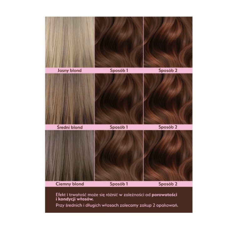Stars from the Stars Hair Coloring Tint / 5 .7 / Milk Chocolate 1 piece